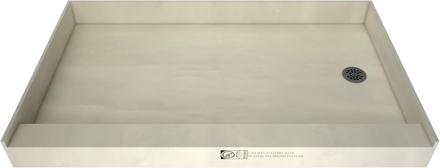 Base Shower Pan, 60" W x 32" D