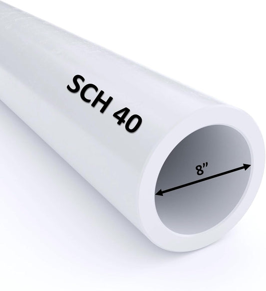 PVC Pipe 8" Schedule 40