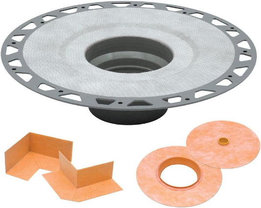 Flange Kit with Integrated Bonding Flange 2" PVC, 10-Pack