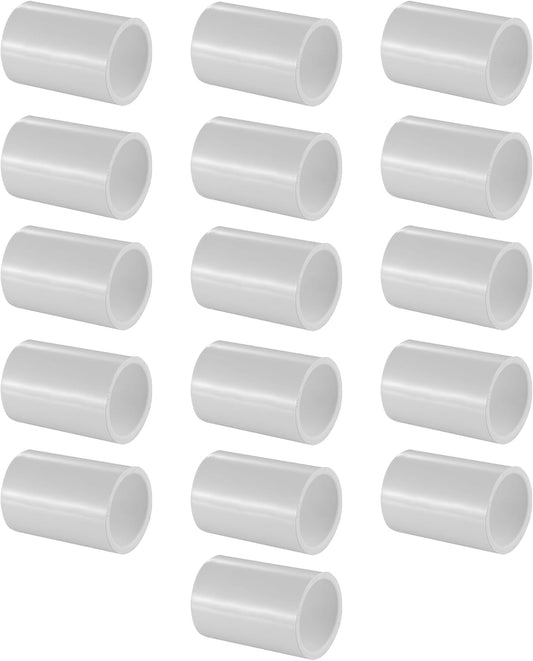 PVC Pipe Fitting - Coupling - Schedule 40 (White) - 10" (SOC x SOC) 16 PCS